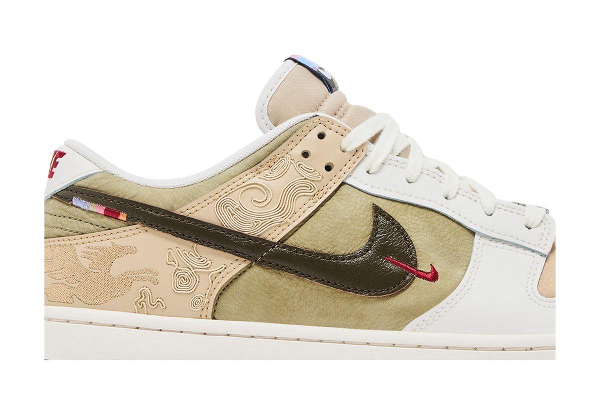 Nike Dunk Low Pegasus Pack Linen Phantom sneaker afbeelding 2 - stylecode IQ1118-220