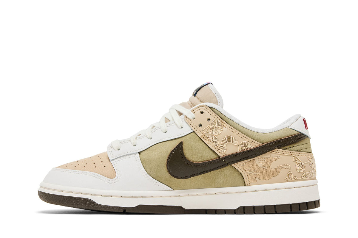 Nike Dunk Low Pegasus Pack Linen Phantom sneaker afbeelding 3 - stylecode IQ1118-220