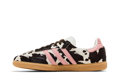 adidas Samba OG Cow Print Dark Brown Wonder Mauve (Women's) sneaker afbeelding 3 - stylecode KK2239
