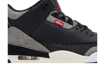Jordan 3 Retro Levi’s Black sneaker afbeelding 2 - stylecode IR0914-400