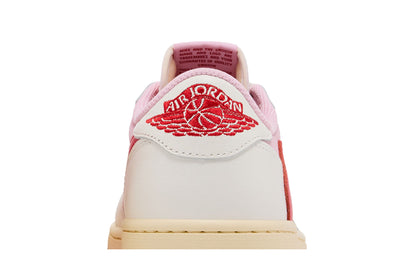 Jordan 1 Retro Low OG SP Travis Scott Sail Tropical Pink sneaker afbeelding 7 - stylecode IQ7604-101