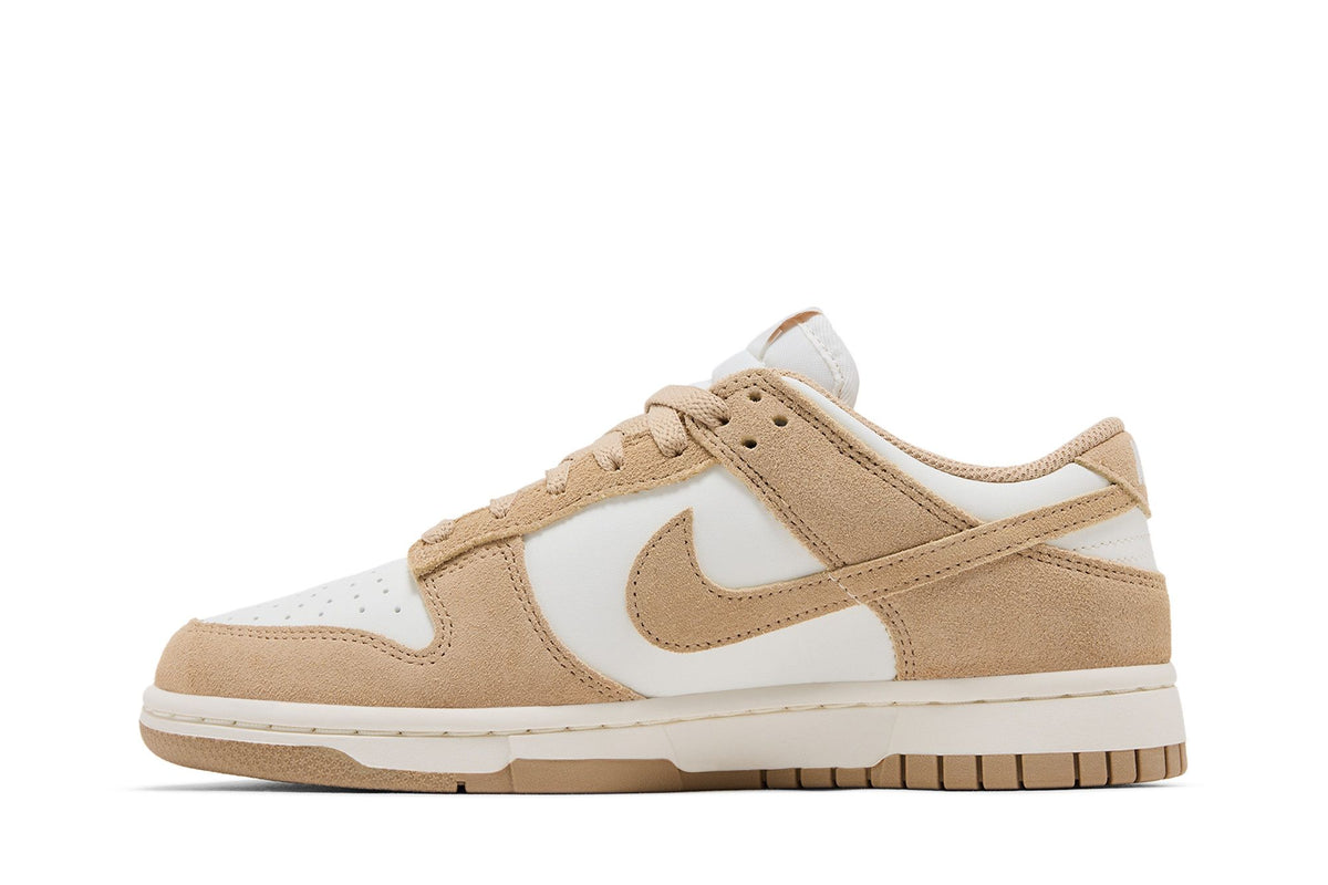 Nike Dunk Low Sail Metallic Gold Linen (Women's) sneaker afbeelding 3 - stylecode IO4244-101