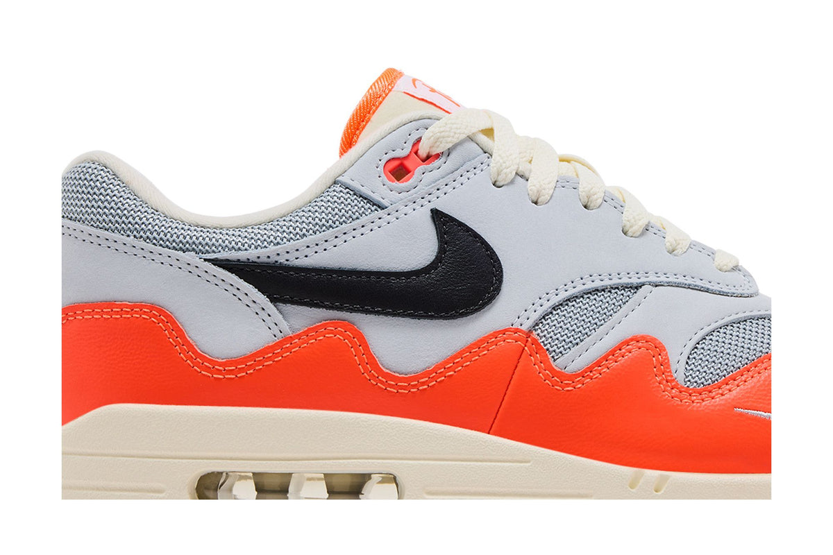 Nike Air Max 1 Patta Waves Hyper Crimson Pure Platinum (With Bracelet) sneaker afbeelding 2 - stylecode II7055-800