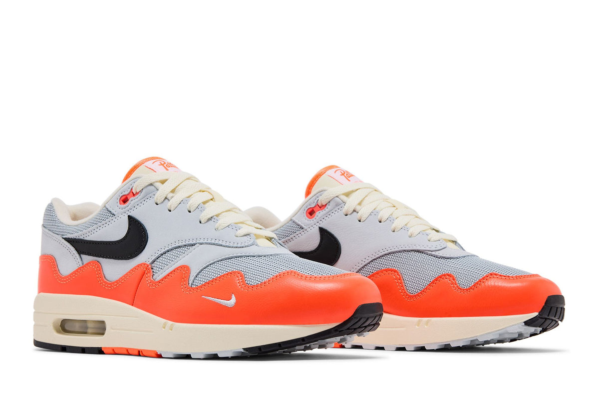 Nike Air Max 1 Patta Waves Hyper Crimson Pure Platinum (With Bracelet) sneaker afbeelding 8 - stylecode II7055-800