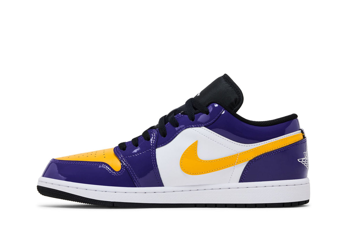Jordan 1 Low SE Lakers sneaker afbeelding 3 - stylecode IQ9389-547