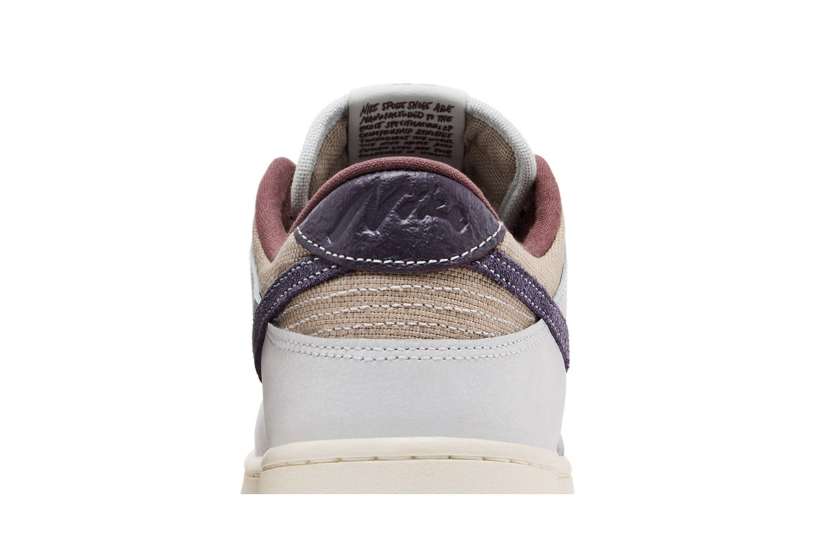 Nike Dunk Low Retro SE Off White Moon Particle Dark Raisin sneaker afbeelding 7 - stylecode IB6752-100