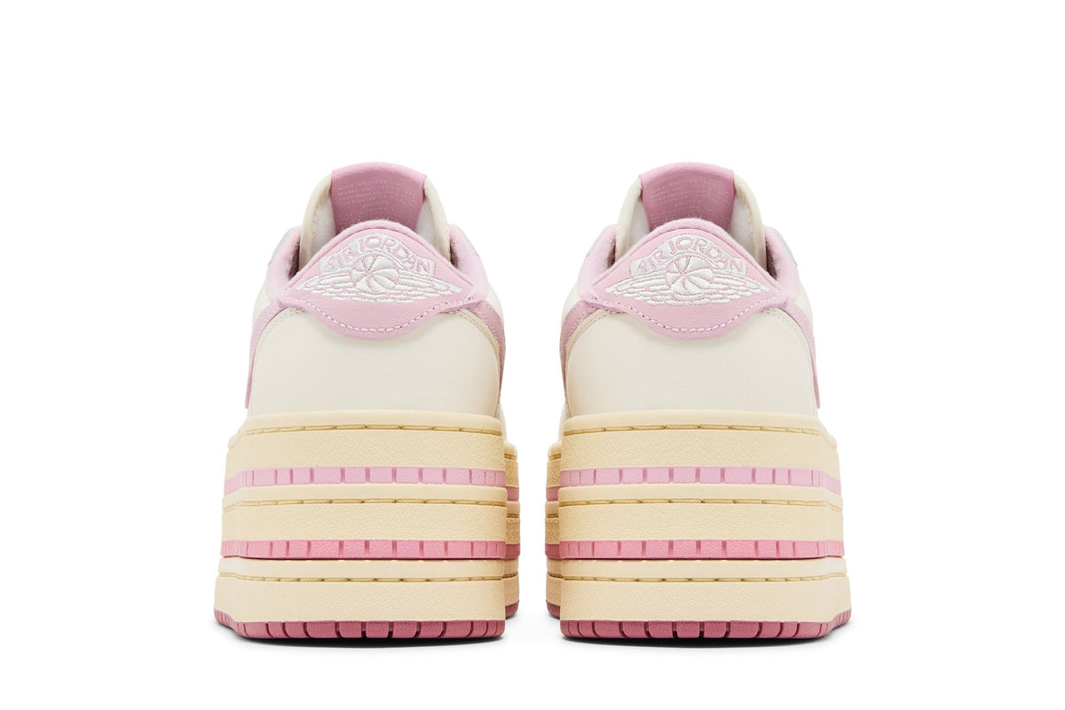 Jordan 1 Low Triple Stack Pale Ivory Iced Carmine (Women's) sneaker afbeelding 6 - stylecode HV8288-101