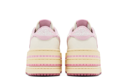 Jordan 1 Low Triple Stack Pale Ivory Iced Carmine (Women's) sneaker afbeelding 6 - stylecode HV8288-101