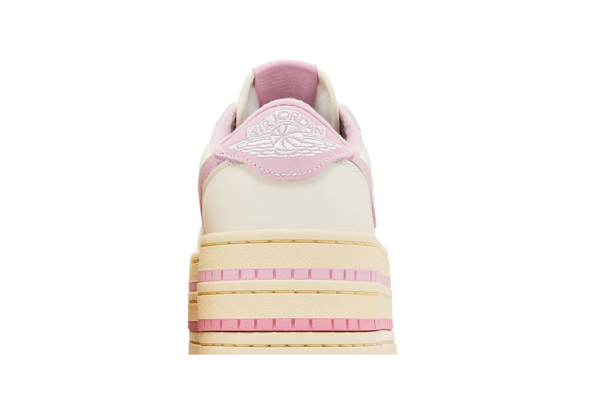 Jordan 1 Low Triple Stack Pale Ivory Iced Carmine (Women's) sneaker afbeelding 7 - stylecode HV8288-101
