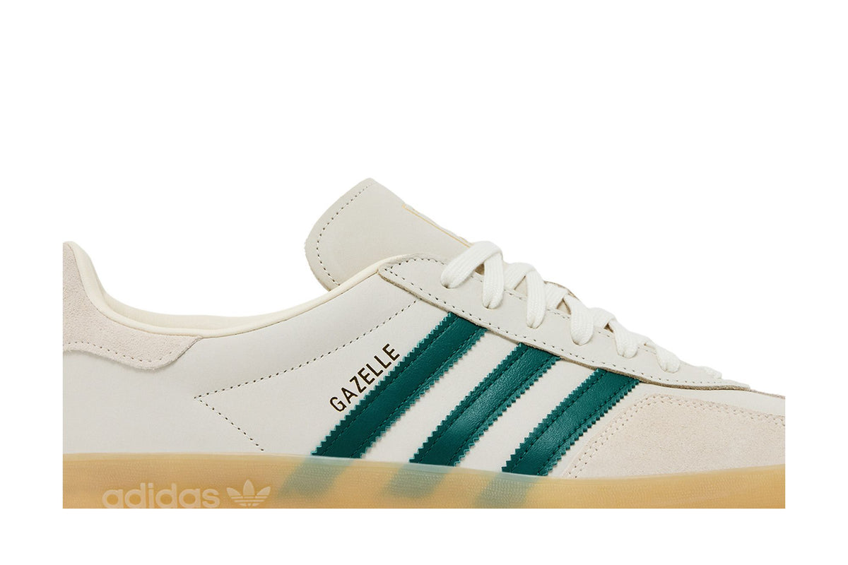 adidas Gazelle Indoor Cream White Green Gum sneaker afbeelding 2 - stylecode IH9675