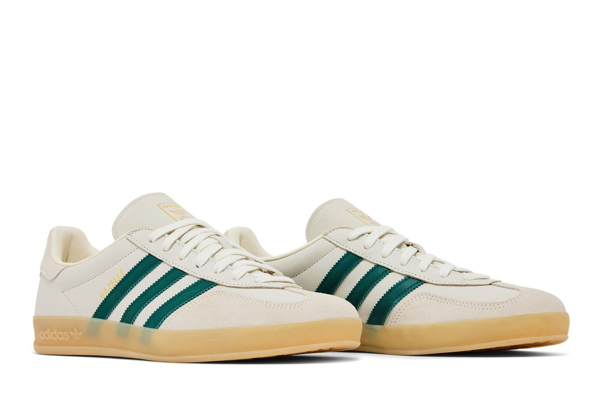 adidas Gazelle Indoor Cream White Green Gum sneaker afbeelding 8 - stylecode IH9675