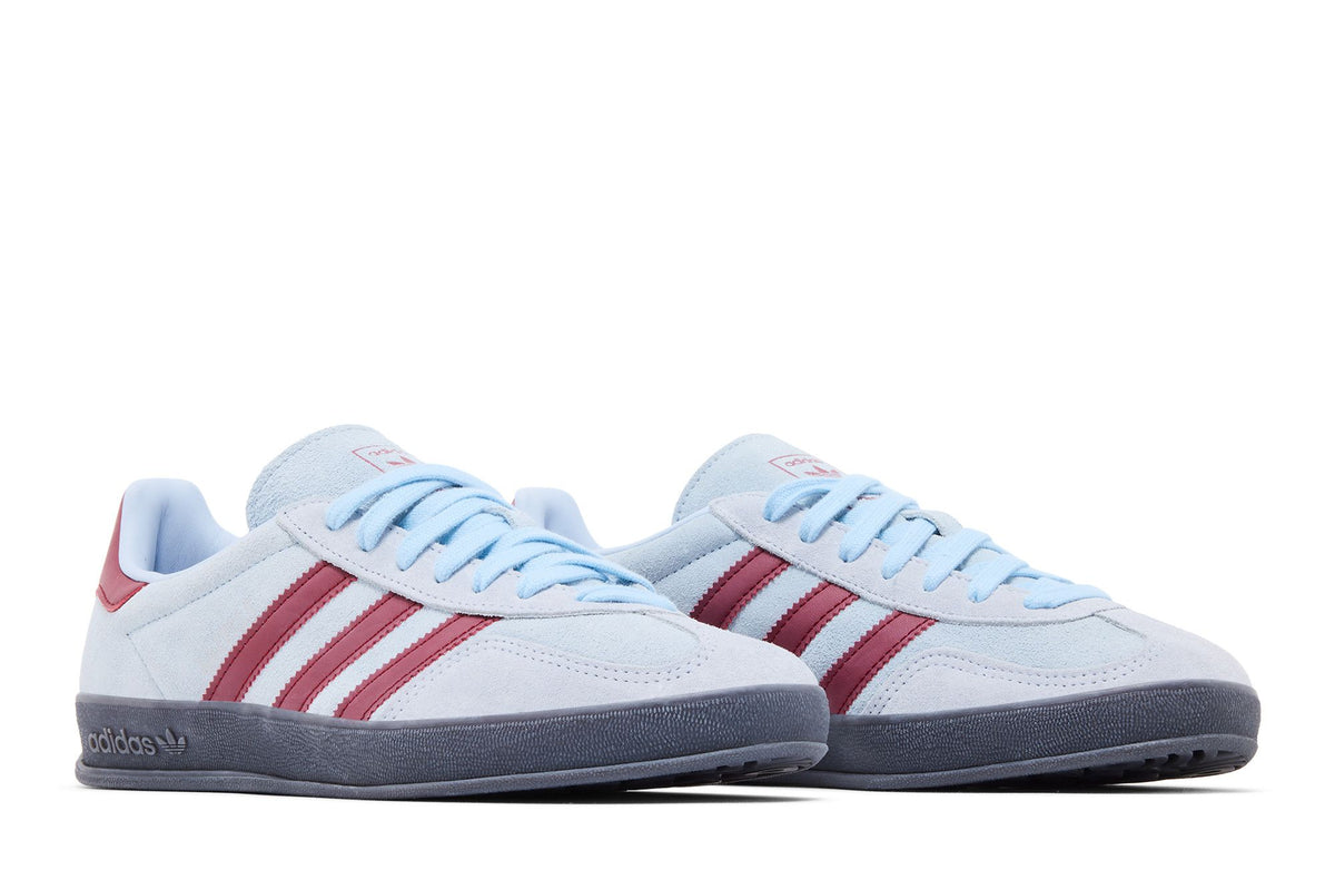 adidas Gazelle Indoor Clear Sky Noble Maroon sneaker afbeelding 8 - stylecode IH9639