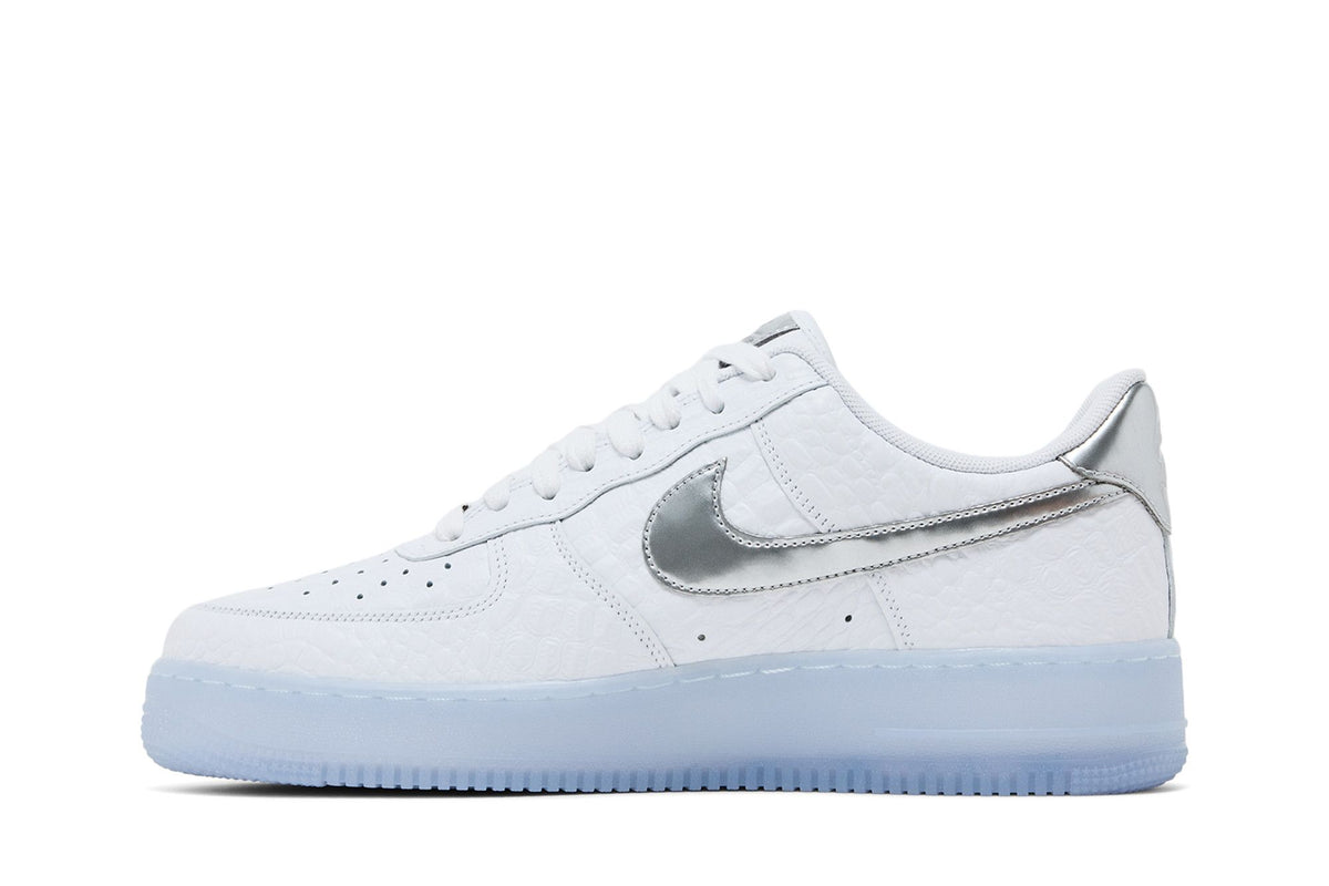 Nike Air Force 1 Low '07 Crocodile White Blue Tint sneaker afbeelding 3 - stylecode IR1981-100