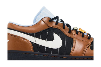 Jordan 1 Low SE Black Sail Light British Tan sneaker afbeelding 2 - stylecode IR7560-010