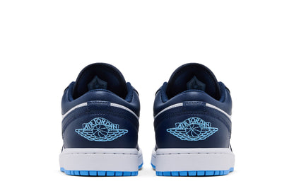 Jordan 1 Low Midnight Navy University Blue sneaker afbeelding 6 - stylecode 553558-404