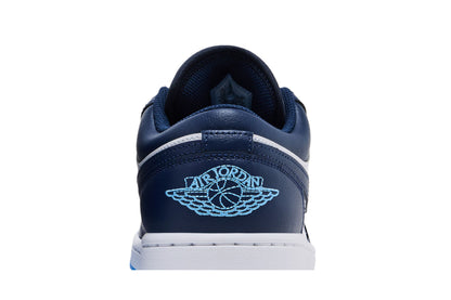 Jordan 1 Low Midnight Navy University Blue sneaker afbeelding 7 - stylecode 553558-404
