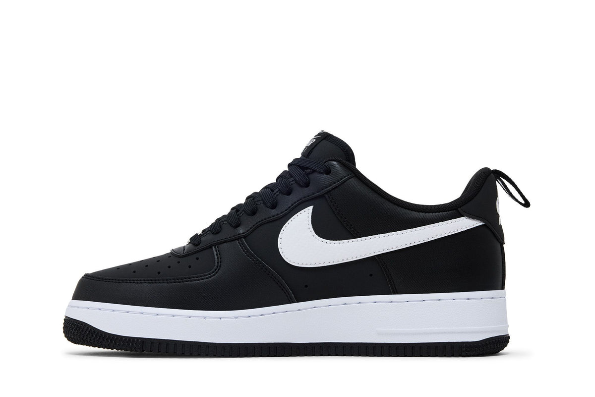 Nike Air Force 1 Low '07 LV8 Carbon Fiber Swoosh Black White sneaker afbeelding 3 - stylecode IR5599-001