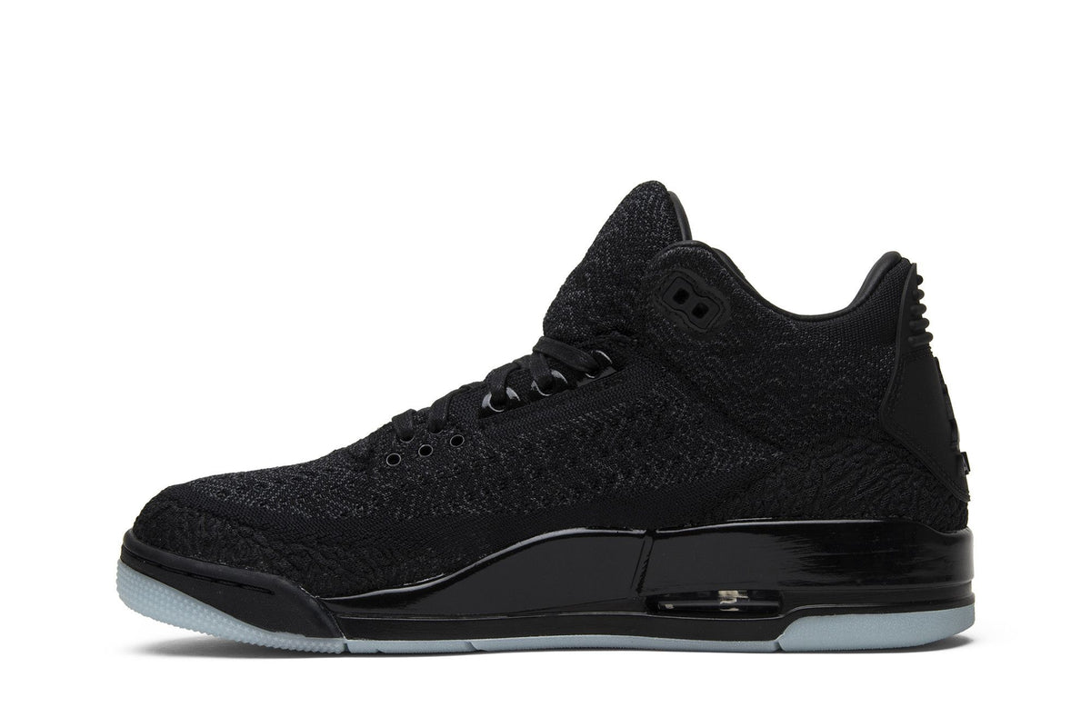 Jordan 3 Retro Flyknit Black sneaker afbeelding 3 - stylecode AQ1005-001