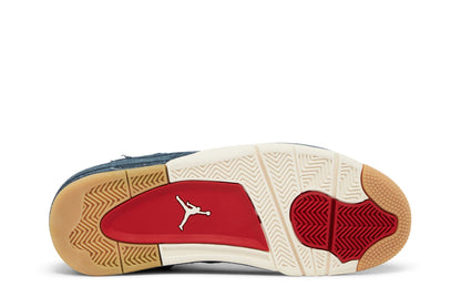 Jordan 4 Retro Levi's Denim (Blank Tag) sneaker afbeelding 4 - stylecode AO2571-401