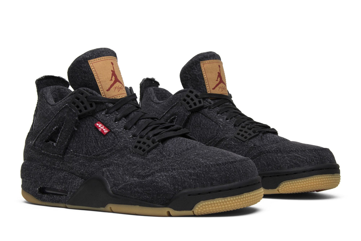 Jordan 4 Retro Levi's Black (Levi's Tag) sneaker afbeelding 8 - stylecode AO2571-001