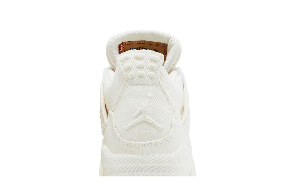 Jordan 4 Retro Levi's White (Levi's Tag) sneaker afbeelding 7 - stylecode AO2571-100