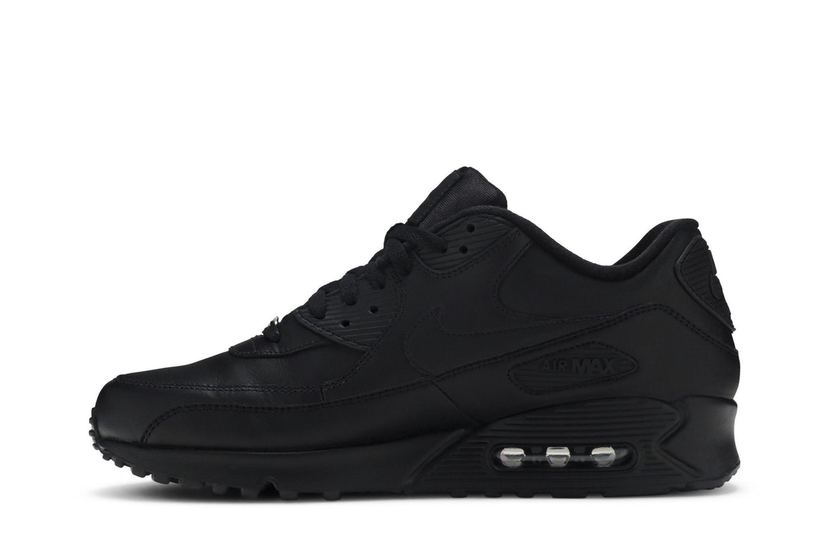 Nike Air Max 90 Leather Black sneaker afbeelding 3 - stylecode 302519-001