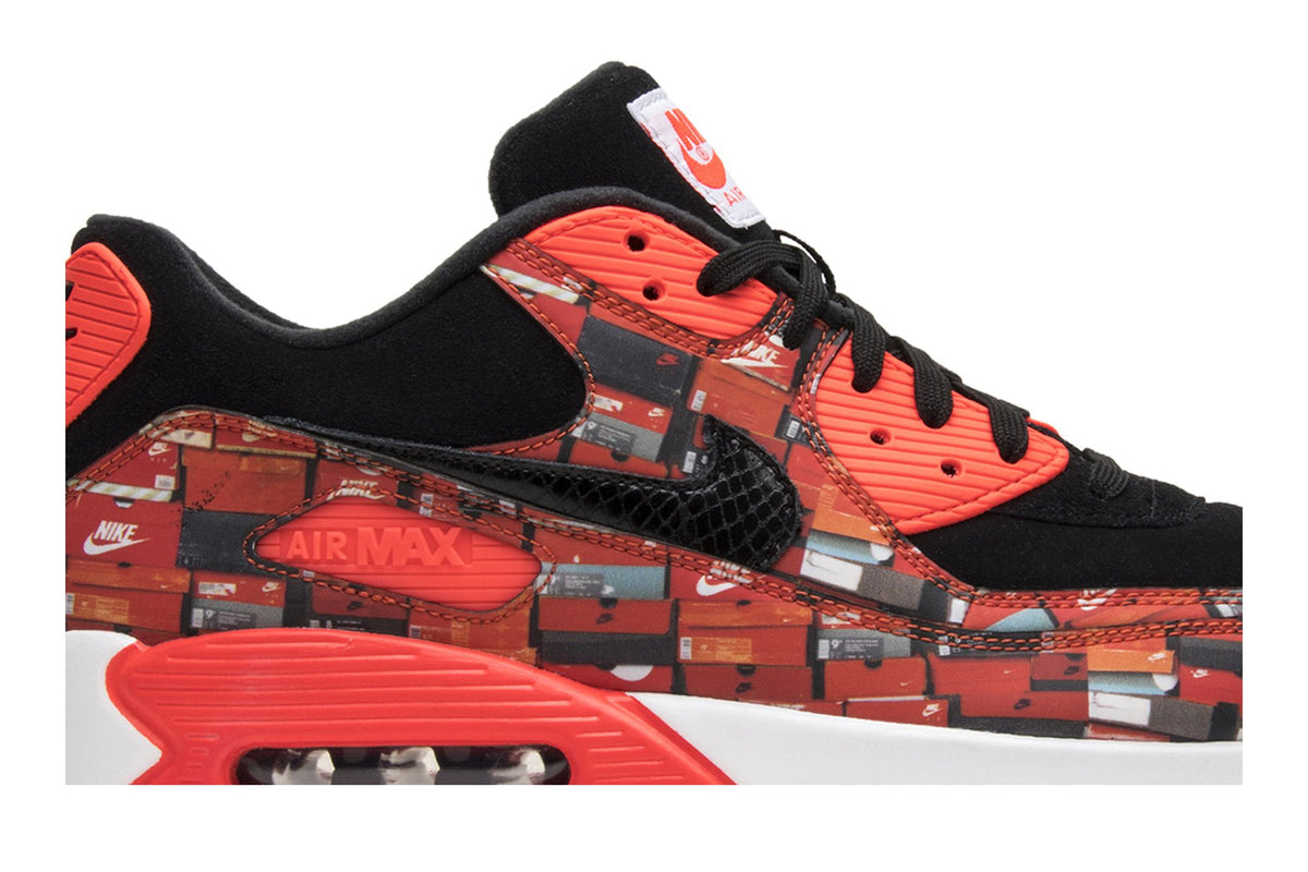 Nike Air Max 90 atmos We Love Nike (Bright Crimson) sneaker afbeelding 2 - stylecode AQ0926-001