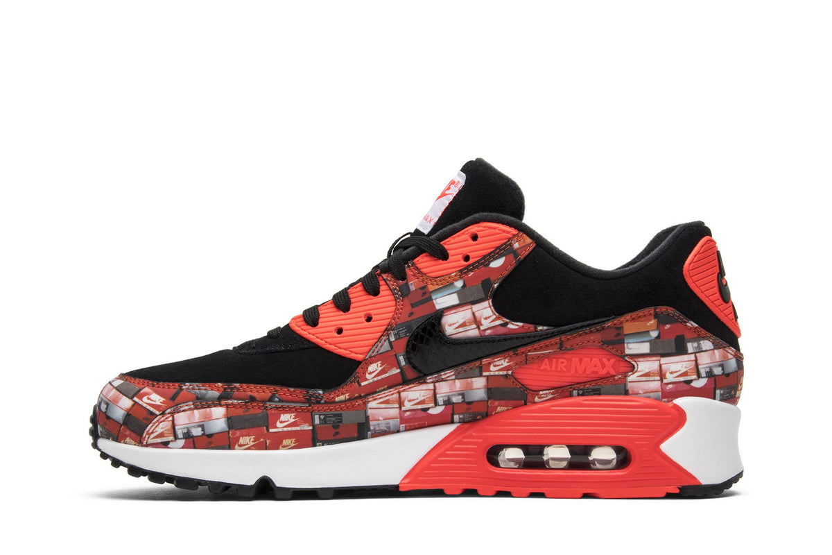 Nike Air Max 90 atmos We Love Nike (Bright Crimson) sneaker afbeelding 3 - stylecode AQ0926-001