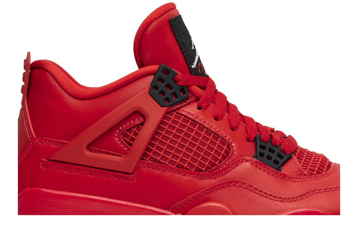 Jordan 4 Retro Fire Red Singles Day (2018) (Women's) sneaker afbeelding 2 - stylecode AV3914-600
