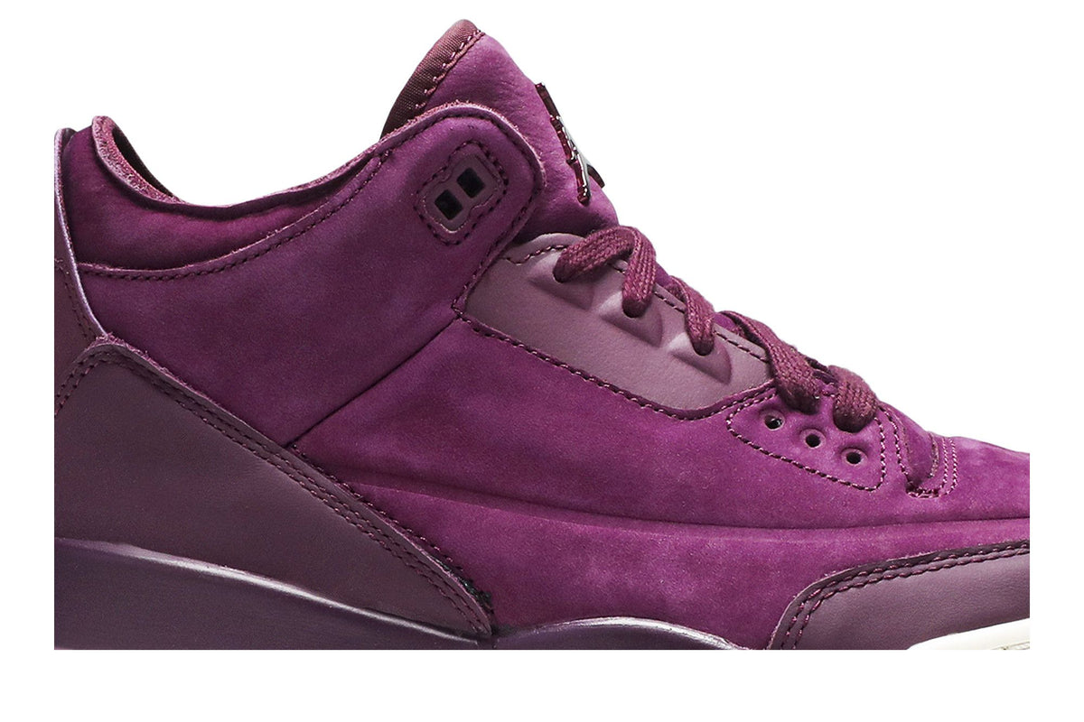Jordan 3 Retro Bordeaux (Women's) sneaker afbeelding 2 - stylecode AH7859-600