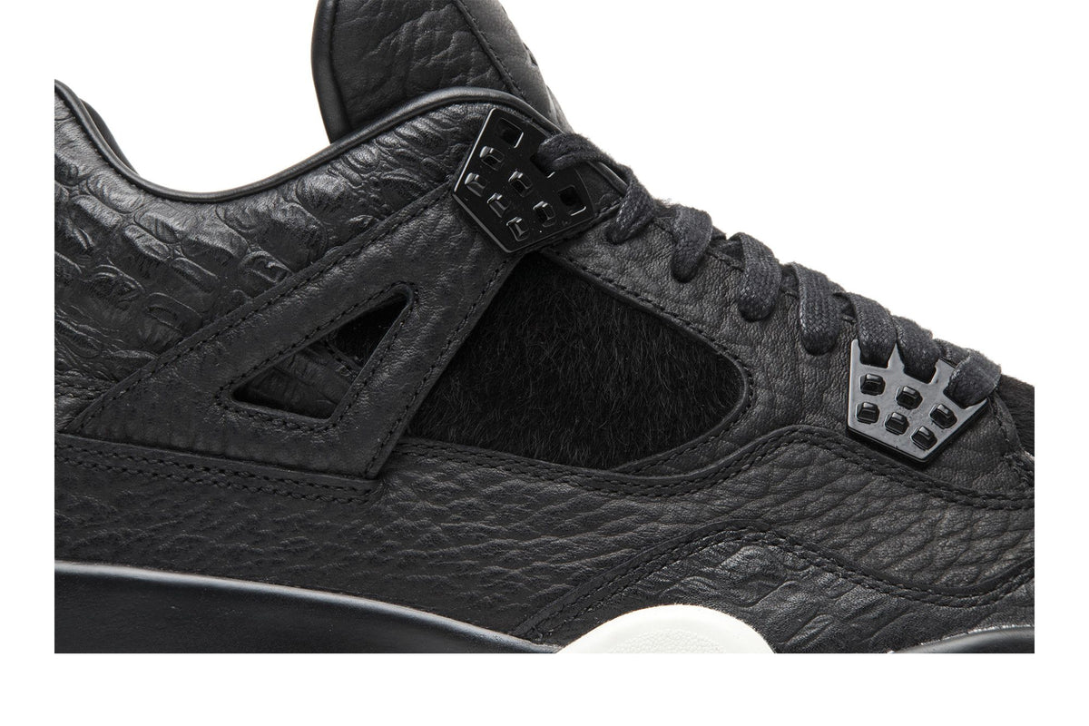 Jordan 4 Retro Pony Hair Black sneaker afbeelding 2 - stylecode 819139-010