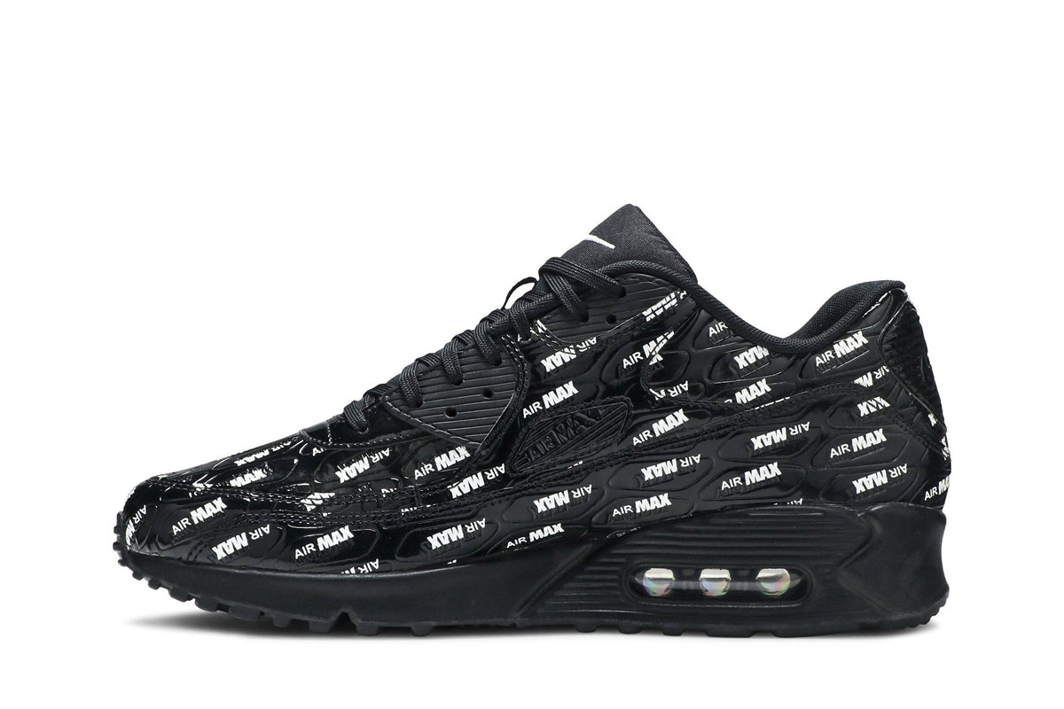 Nike Air Max 90 All-Over Print Black White sneaker afbeelding 3 - stylecode 700155-015