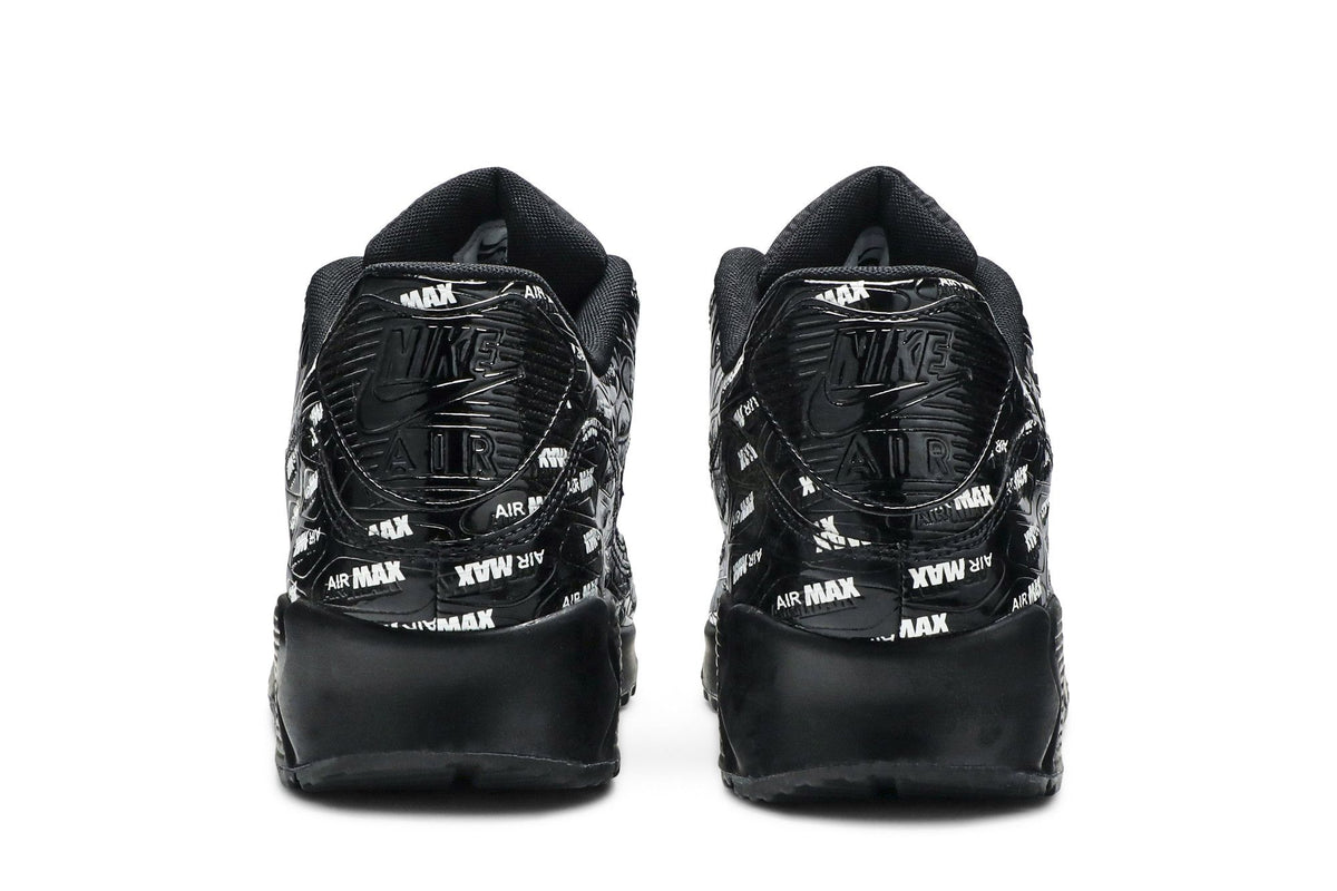 Nike Air Max 90 All-Over Print Black White sneaker afbeelding 6 - stylecode 700155-015