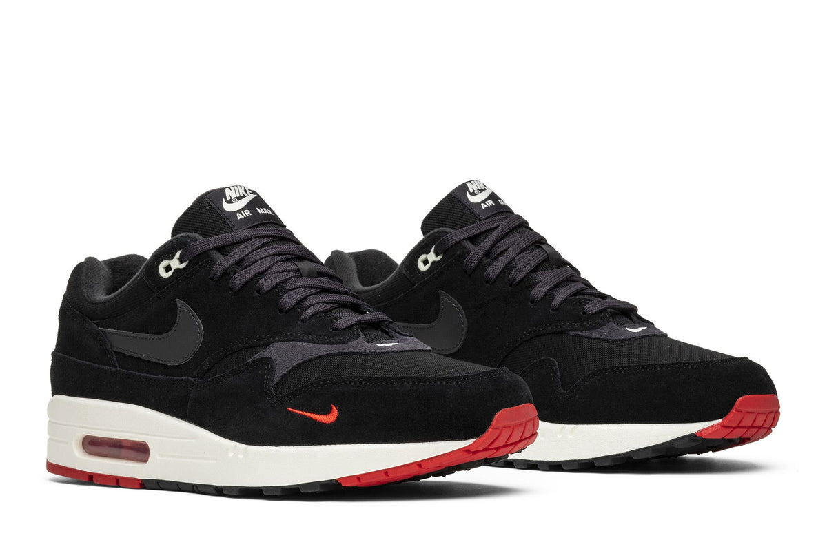 Nike Air Max 1 Mini Swoosh Bred sneaker afbeelding 8 - stylecode 875844-007
