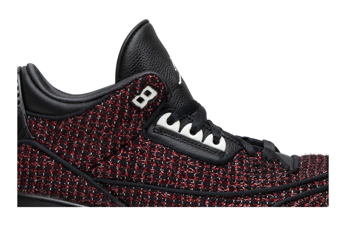 Jordan 3 Retro AWOK Vogue University Red (Women's) sneaker afbeelding 2 - stylecode BQ3195-601
