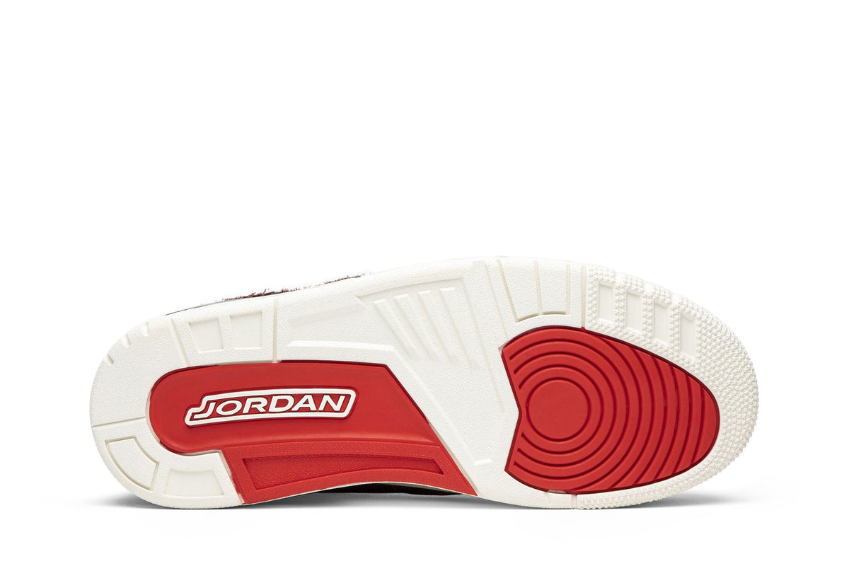 Jordan 3 Retro AWOK Vogue University Red (Women's) sneaker afbeelding 4 - stylecode BQ3195-601