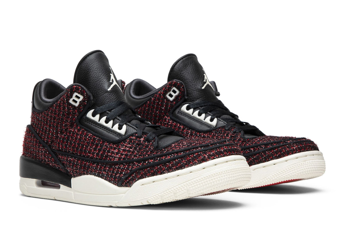 Jordan 3 Retro AWOK Vogue University Red (Women's) sneaker afbeelding 8 - stylecode BQ3195-601