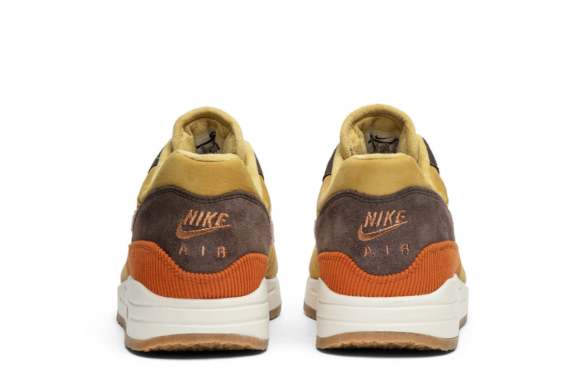 Nike Air Max 1 Crepe Wheat Gold Rust Pink sneaker afbeelding 6 - stylecode CD7861-700