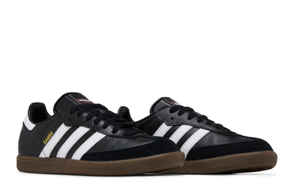 adidas Samba Leather Black White sneaker afbeelding 8 - stylecode 019000