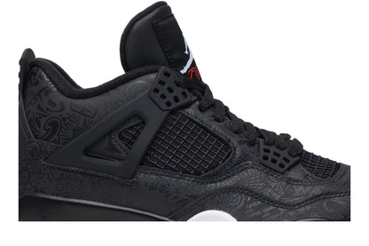 Jordan 4 Retro Laser Black Gum sneaker afbeelding 2 - stylecode CI1184-001