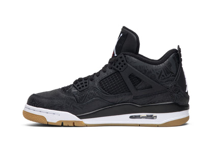 Jordan 4 Retro Laser Black Gum sneaker afbeelding 3 - stylecode CI1184-001