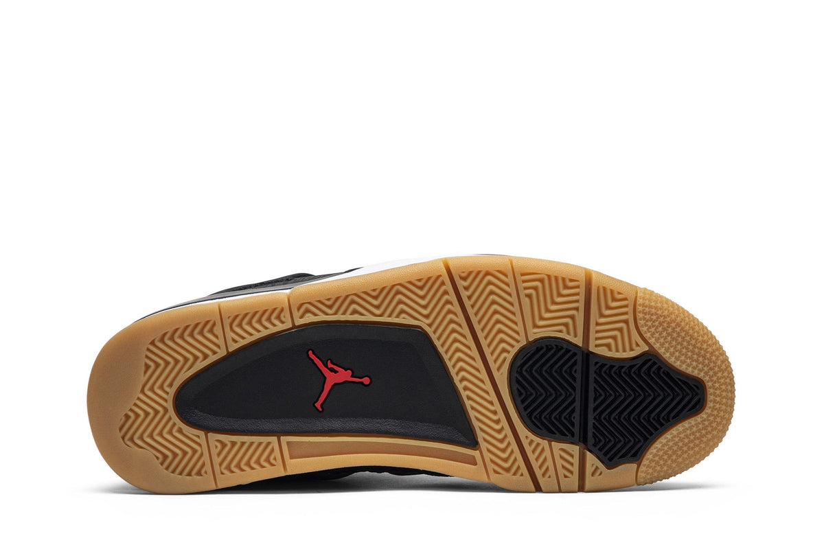 Jordan 4 Retro Laser Black Gum sneaker afbeelding 4 - stylecode CI1184-001