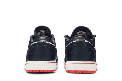 Jordan 1 Low Obsidian Ember Glow sneaker afbeelding 6 - stylecode 553558-481