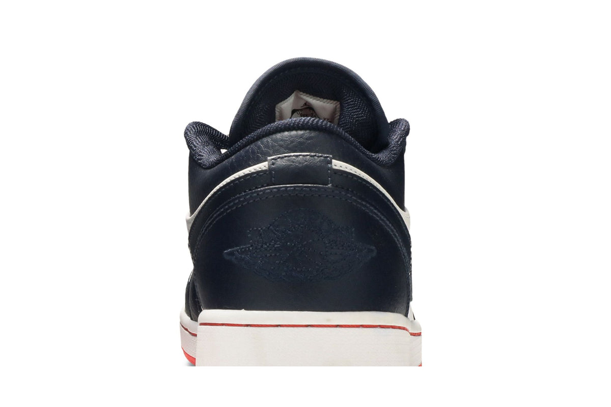Jordan 1 Low Obsidian Ember Glow sneaker afbeelding 7 - stylecode 553558-481
