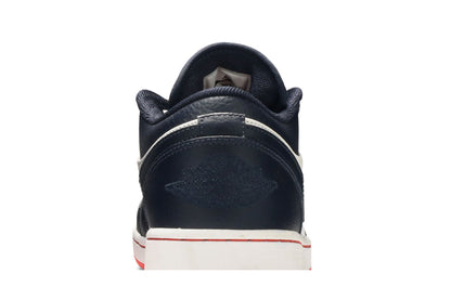 Jordan 1 Low Obsidian Ember Glow sneaker afbeelding 7 - stylecode 553558-481