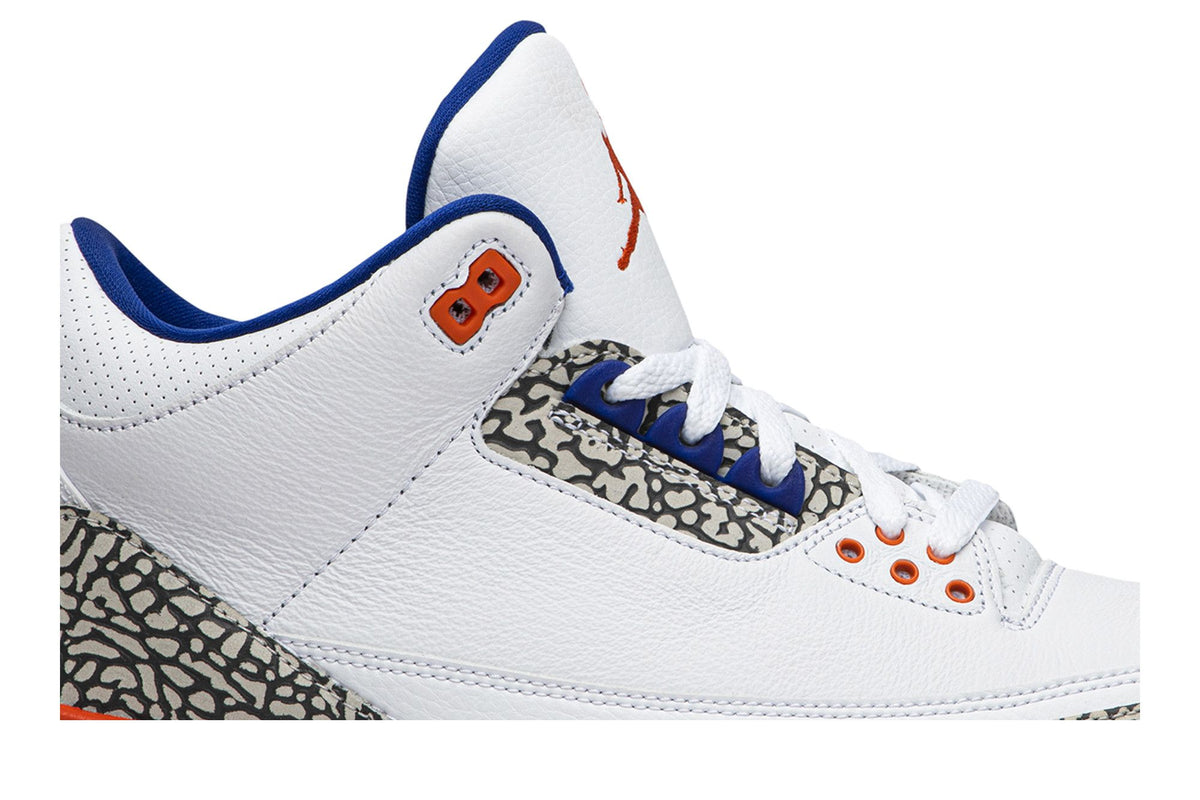 Jordan 3 Retro Knicks sneaker afbeelding 2 - stylecode 136064-148