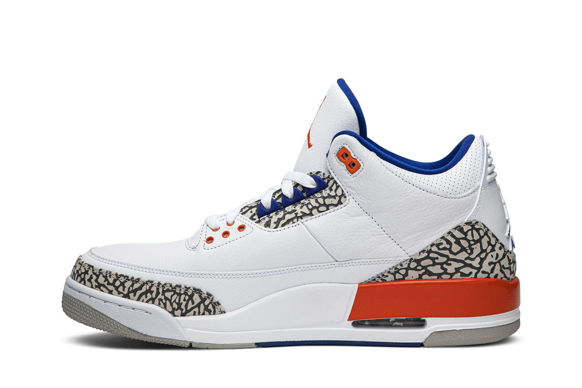 Jordan 3 Retro Knicks sneaker afbeelding 3 - stylecode 136064-148
