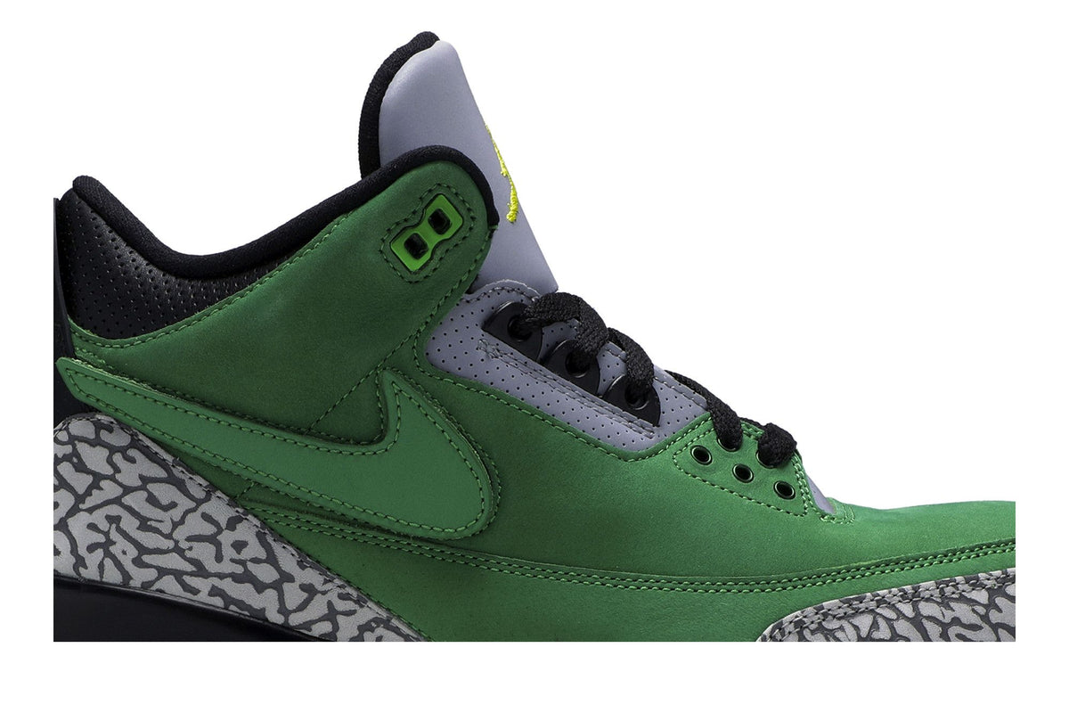 Jordan 3 Retro Tinker Oregon Ducks PE sneaker afbeelding 2 - stylecode AJ3 867493