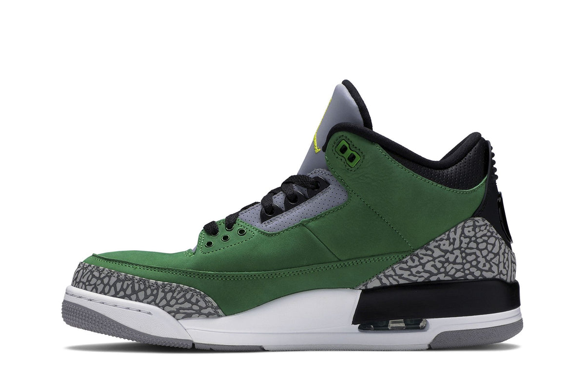 Jordan 3 Retro Tinker Oregon Ducks PE sneaker afbeelding 3 - stylecode AJ3 867493