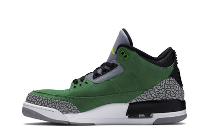 Jordan 3 Retro Tinker Oregon Ducks PE sneaker afbeelding 3 - stylecode AJ3 867493